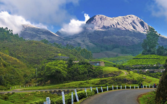 Site Scene on the way Adimali-Munnar Road