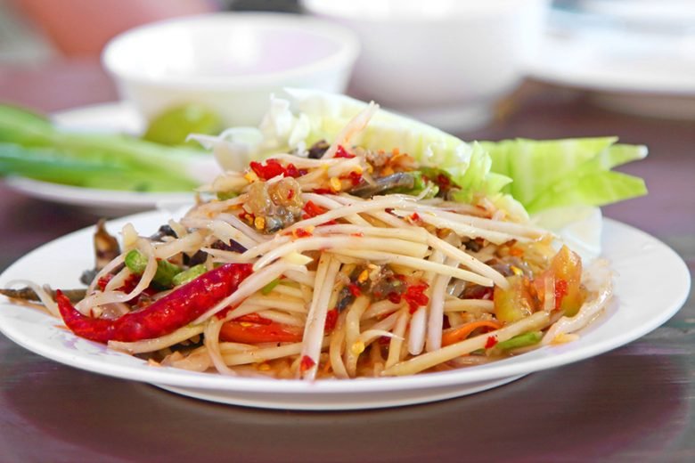 Som Tam/Green Papaya Salad
